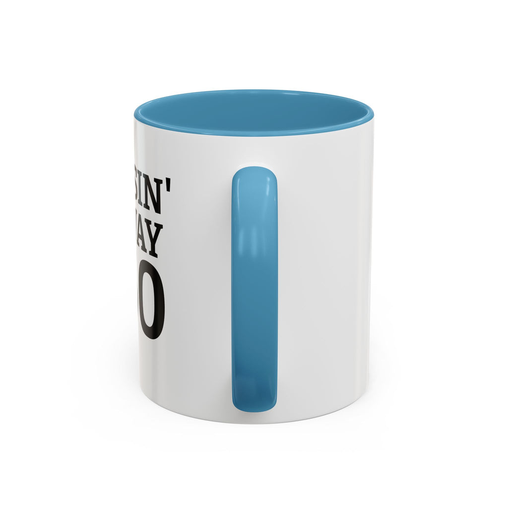 Cruisin' My Way Into 60 Coffee Mug — 11/15oz Accent Birthday Gift