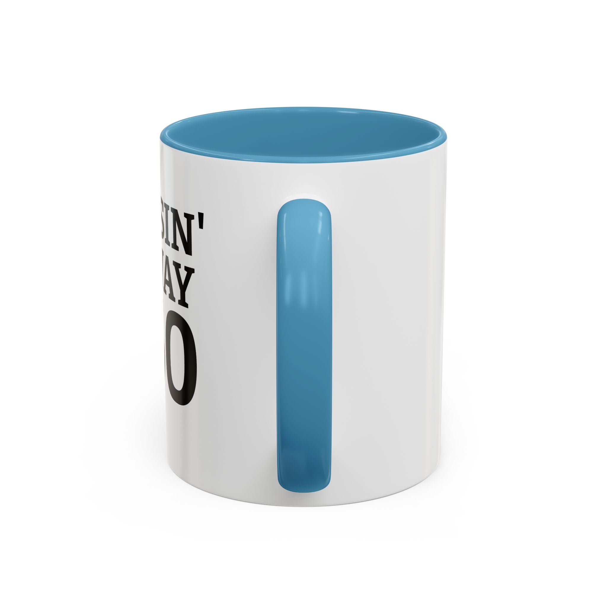 Cruisin' My Way Into 60 Coffee Mug — 11/15oz Accent Birthday Gift